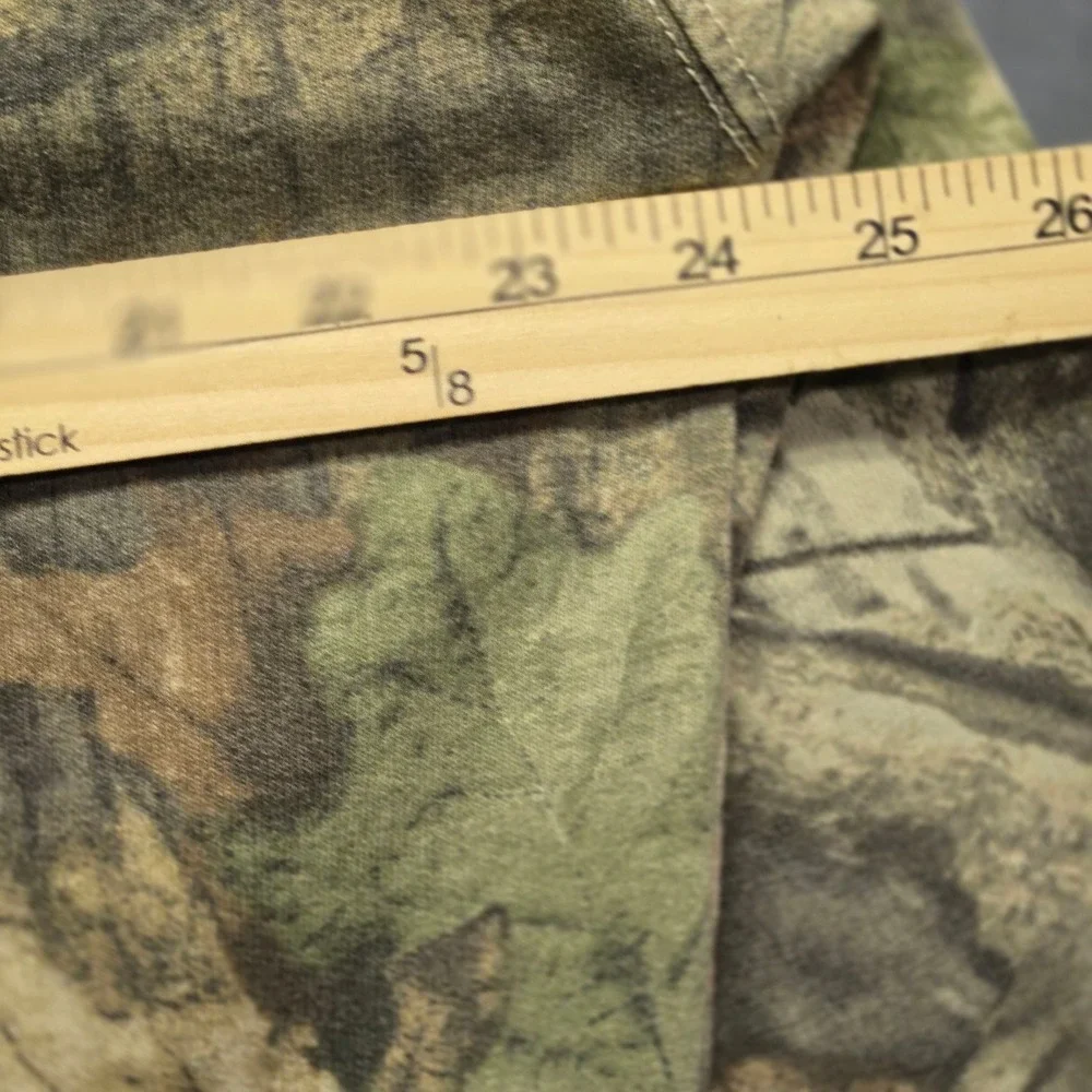 Vintage Commander Sweatshirt XL Advantage Timber Camo Crewneck Grunge Streetwear